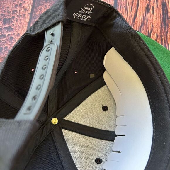 SSUR Lower Deck‎ Black SnapBack Hat - Picture 4 of 7